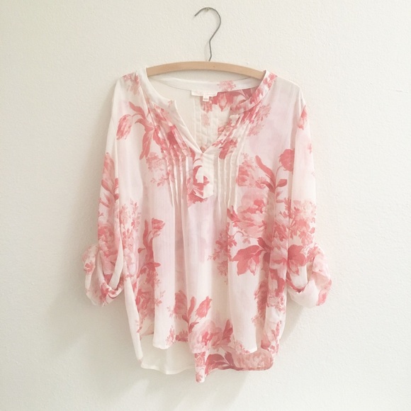 creative commune Tops - romantic sheer floral Creative Commune Top